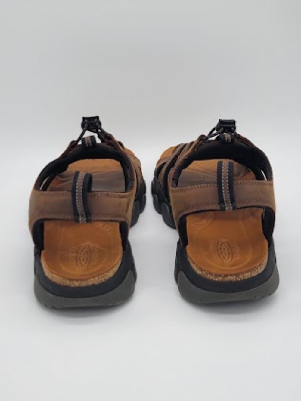 KEEN Men’s Daytona II Brown Leather open-Toe Outdoor Sandals Size 11 NWOB - Picture 6 of 8